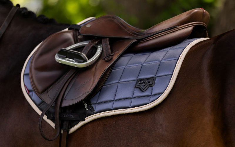 which piece of tack used on a horse stops a saddle moving forward